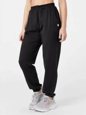 Vuori Boyfriend Sweatpants Heather Black S